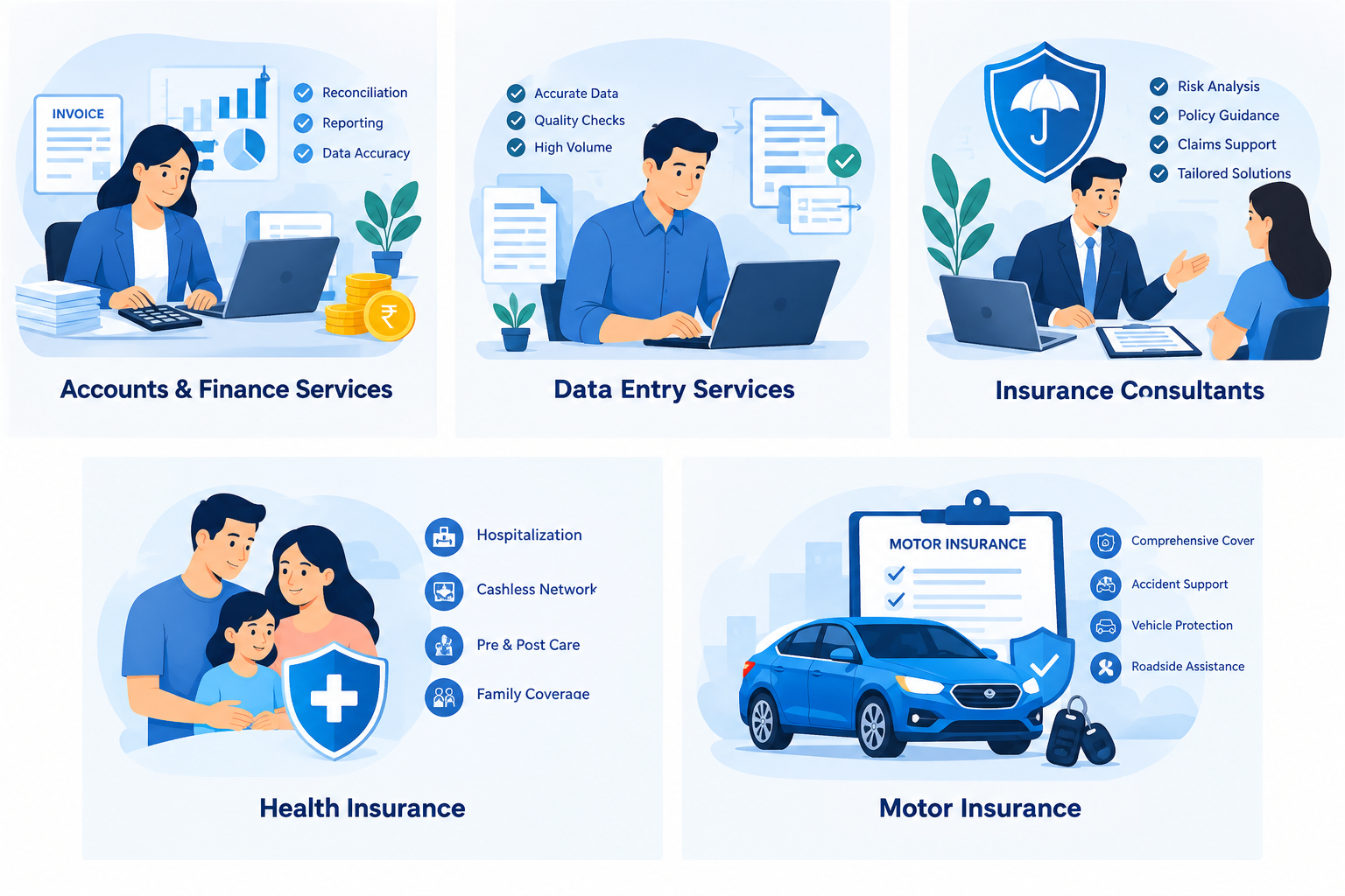 Insurance back office services